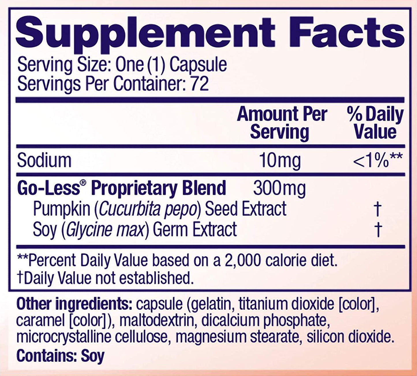 AZO Bladder Control with Go-Less Daily Supplement | Helps Reduce Occasional Urgency* | Helps reduce occasional leakage due to laughing, sneezing and exercise | 72 Capsules