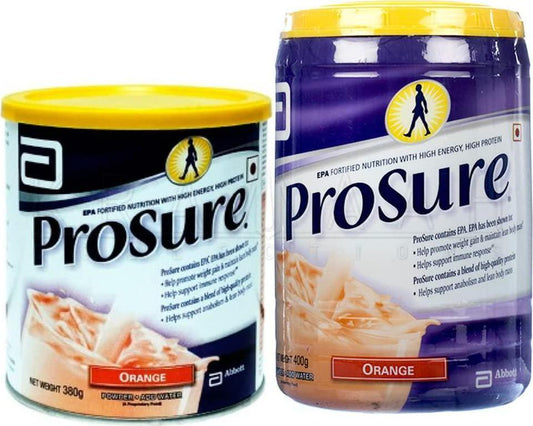 Abbott Prosure 400 gm Orange for Weight Gain Nutrition Cachexia Lean Mass Gain Anorexia