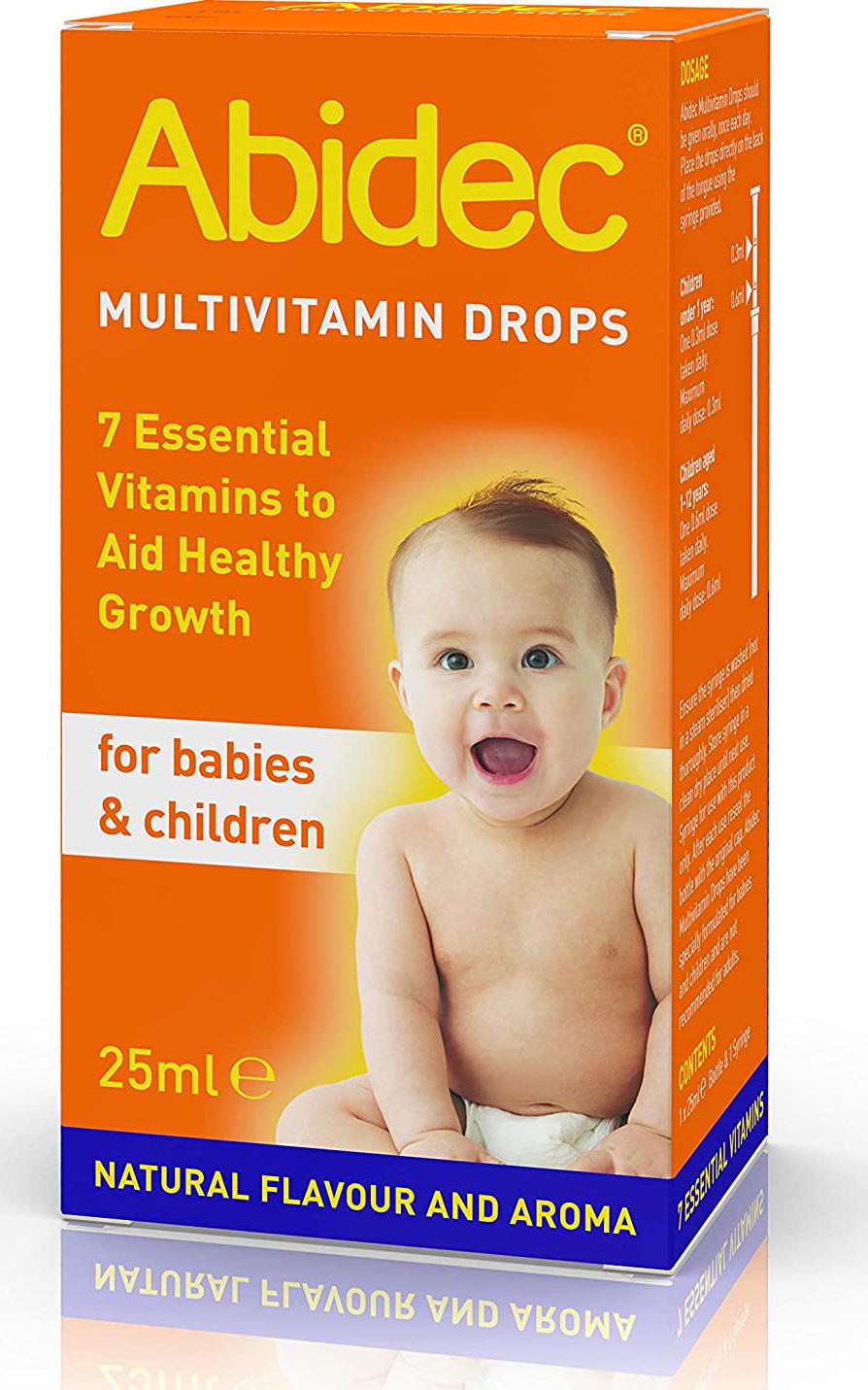 Abidec Multivitamin Supplement for Babies and Children Drop, 25ml