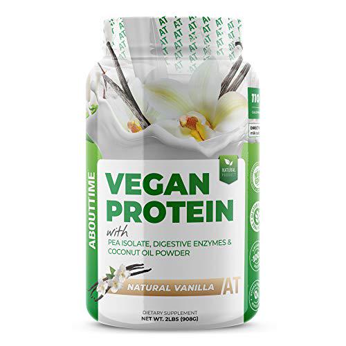 About Time Vegan Protein Supplement, Vanilla, 2 Pound