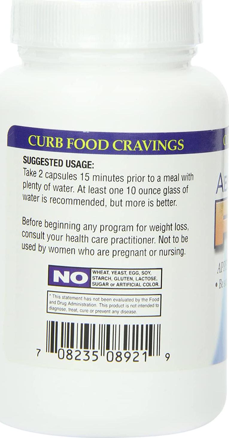Absolute Nutrition, Curb Food Cravings, Absolutely Full, 60 Caps