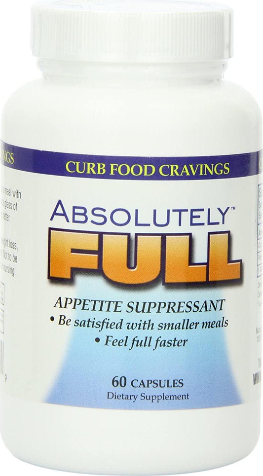 Absolute Nutrition, Curb Food Cravings, Absolutely Full, 60 Caps