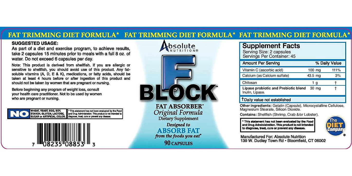Absolute Nutrition, Carb Blocker and Fat Blocker, Dynamic Duo