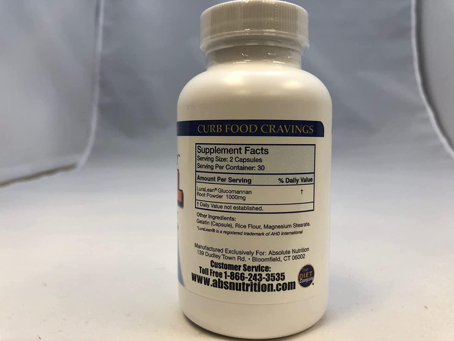 Absolute Nutrition, Curb Food Cravings, Absolutely Full, 60 Caps