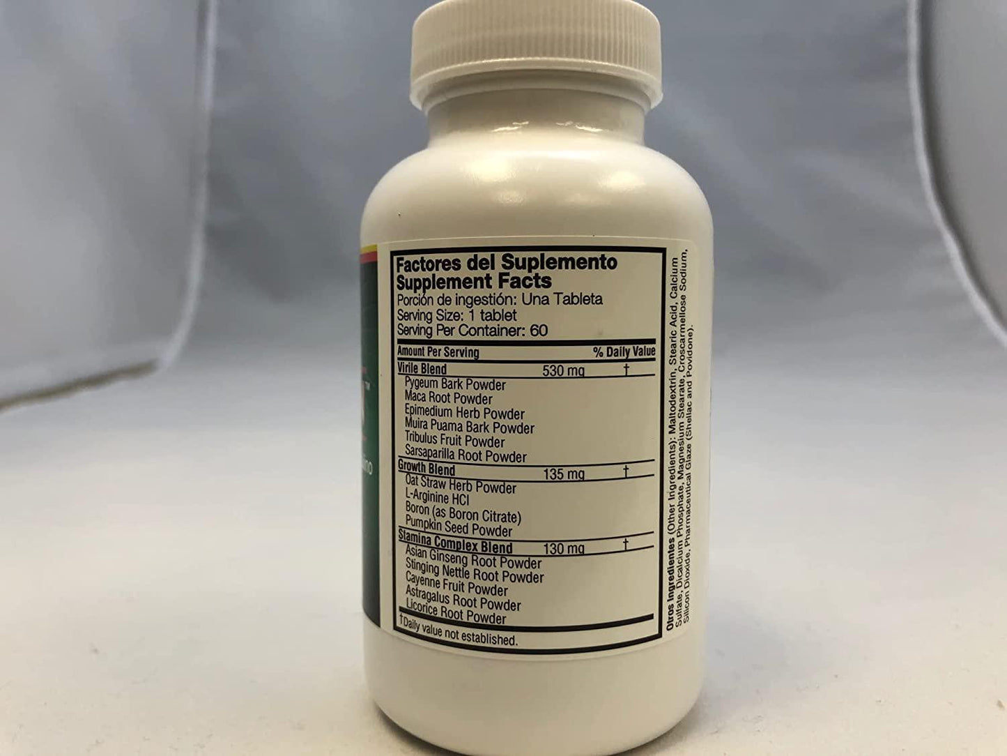 Absolute Nutrition Hombron Male Enhancement Tablets, 60 Count