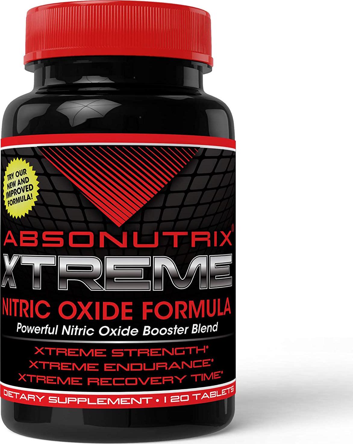 Absonutrix Xtreme Power Formula Nitric Oxide Blend 120 Tablets