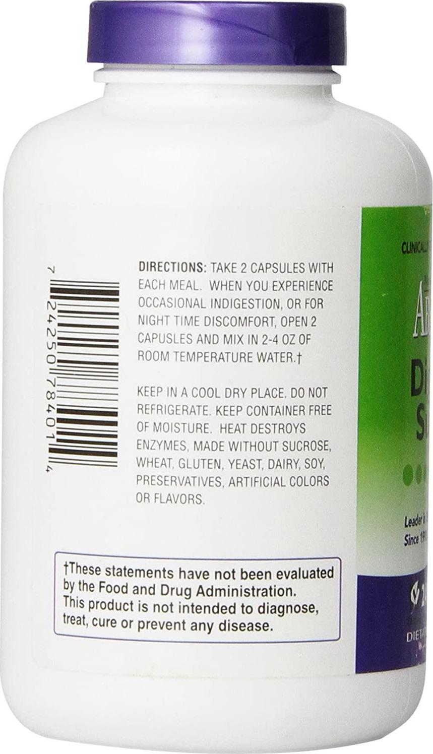 AbsorbAid Digestive Enzymes 240 vCaps, Proven to Increase Vital Nutrient Absorption by up to 71%!