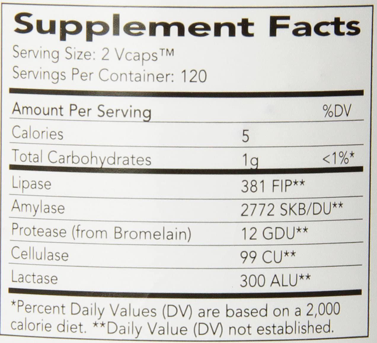 AbsorbAid Digestive Enzymes 240 vCaps, Proven to Increase Vital Nutrient Absorption by up to 71%!