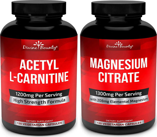 Acetyl L-Carnitine and Magnesium Citrate Bundle