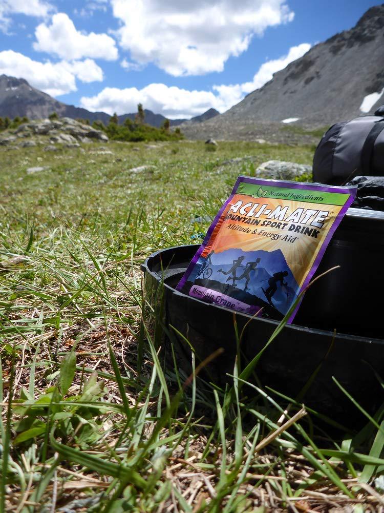 Acli-Mate Mountain Sport Drink - Altitude Sickness Aid - Cran Raspberry Tub