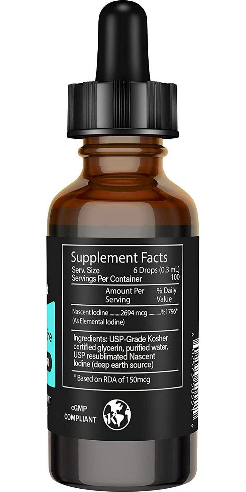 Actif Nascent Iodine Supplement