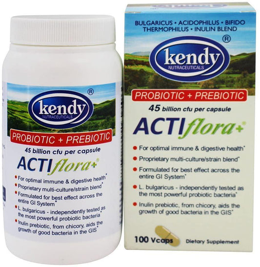 Actiflora + Synbiotic (Pre/Probiotic) Kendy 100 VCaps