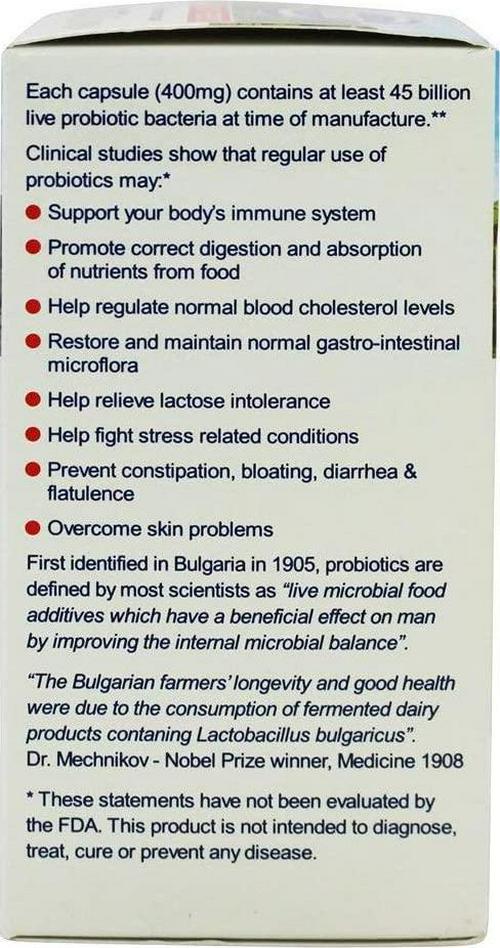 Actiflora + Synbiotic (Pre/Probiotic) Kendy 100 VCaps