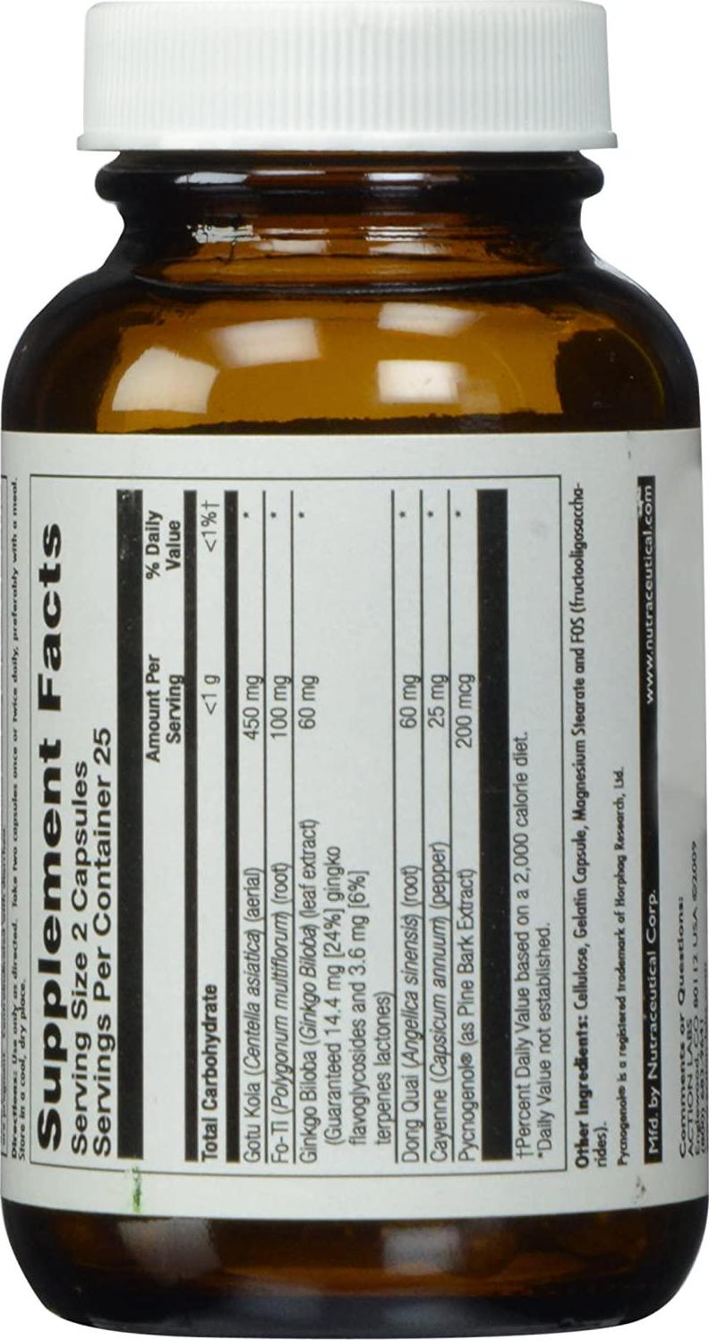 Action Labs Super Ginkgo Biloba Plus, 50 Count