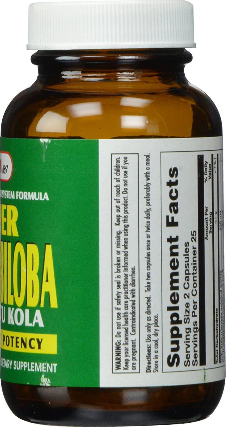 Action Labs Super Ginkgo Biloba Plus, 50 Count