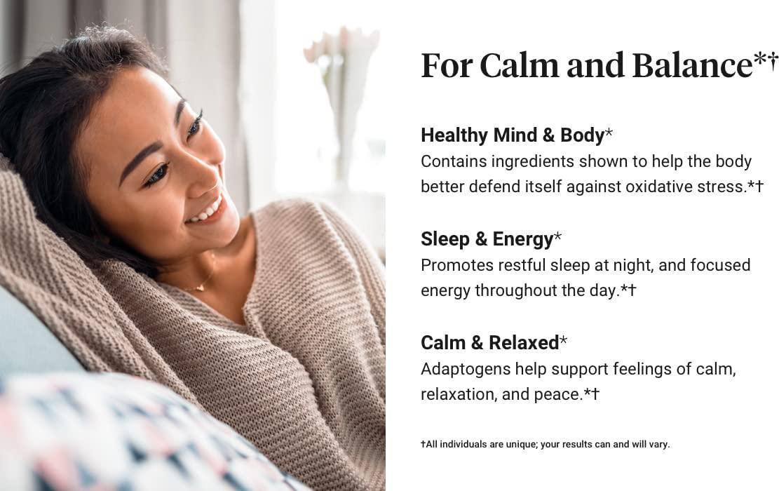 ActivatedYou AdrenaLife Supplement for Calmness and Relaxation, 90 Capsules