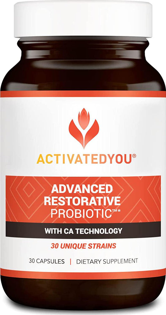 ActivatedYou Advanced 30 Strain Restorative Probiotic, 30 Capsules