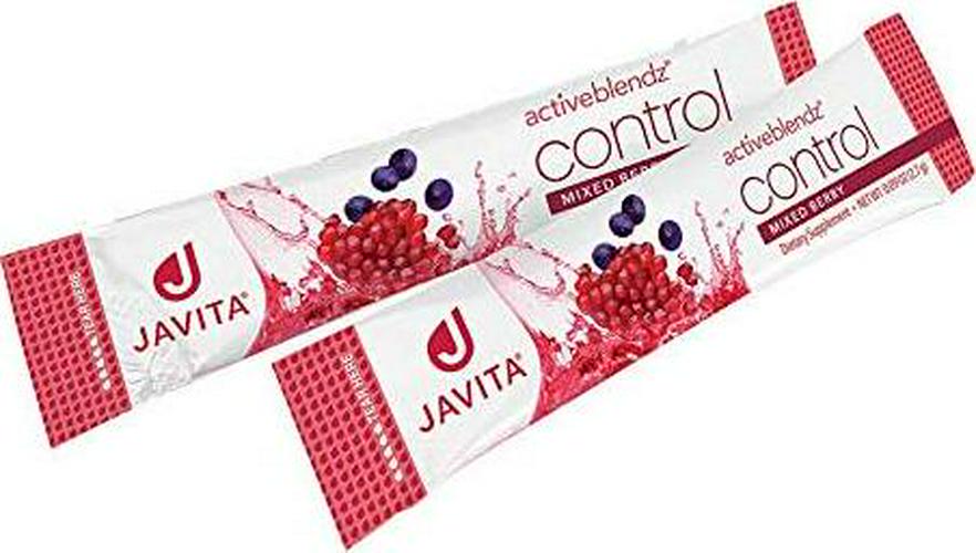 ActiveBlendz Control w The Herbs, Super Citrimax (Garcinia Cambogia), Gymnema Sylvestre, for Weight Management, Appetite Control and Balance Sugar Levels, Natural Instant Fruit Beverage 24 ct, Javita