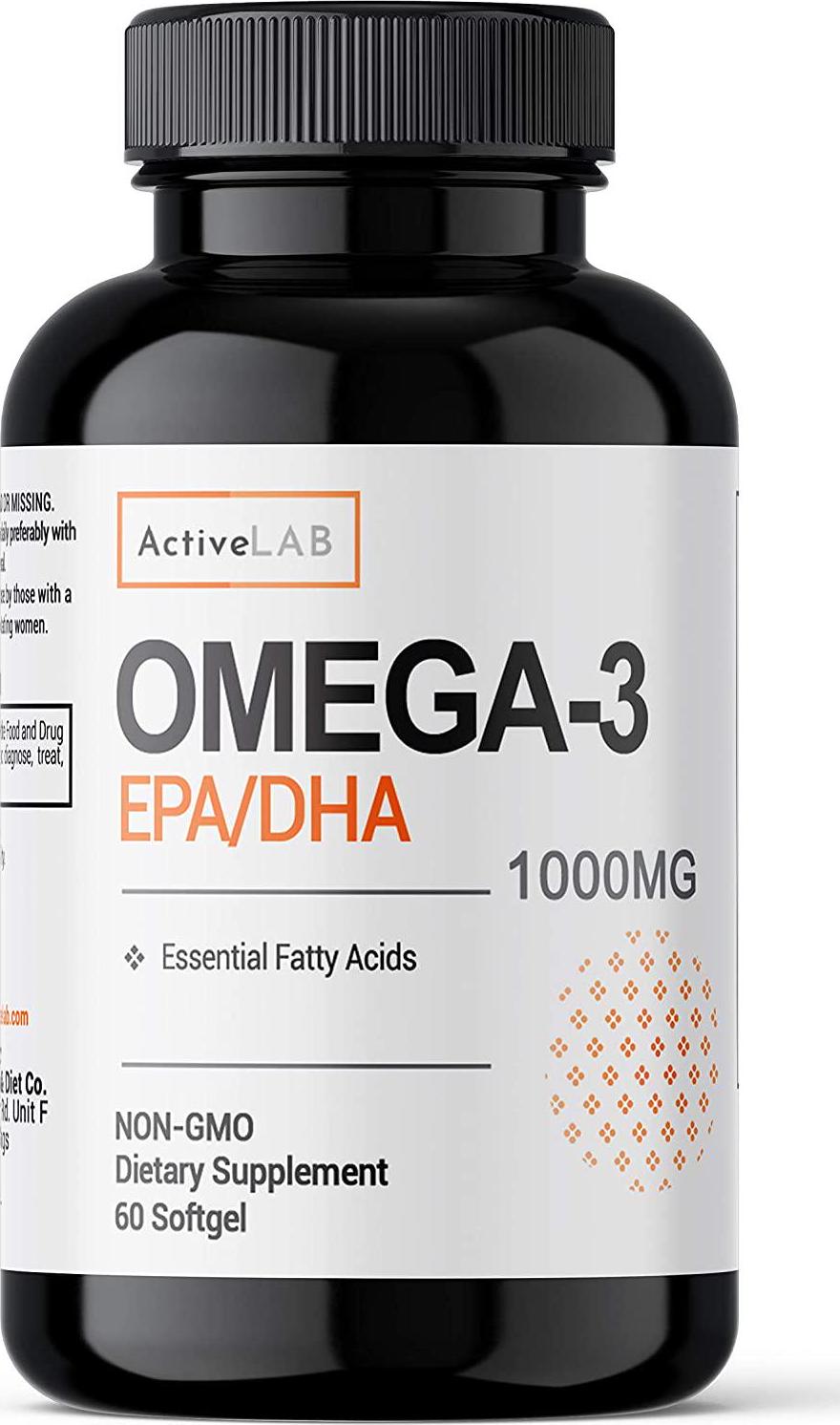 ActiveLab - Omega-3 EPA-DHA – Omega-3 from Krill Oil – Daily Supplement, 60 Count