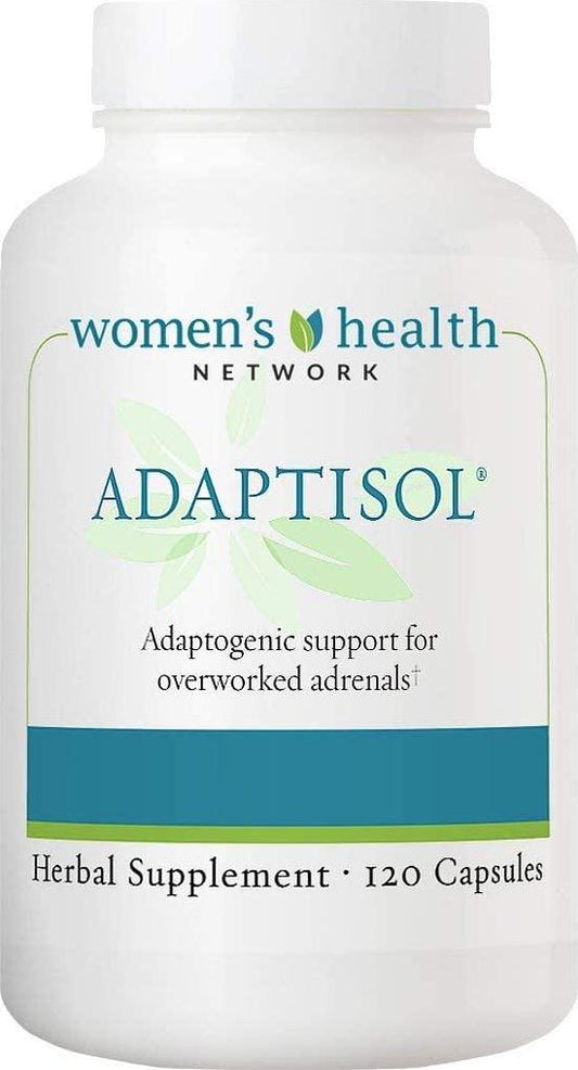 Adaptisol - Natural relief for the most common symptoms of adrenal fatigue, 120 Capsules
