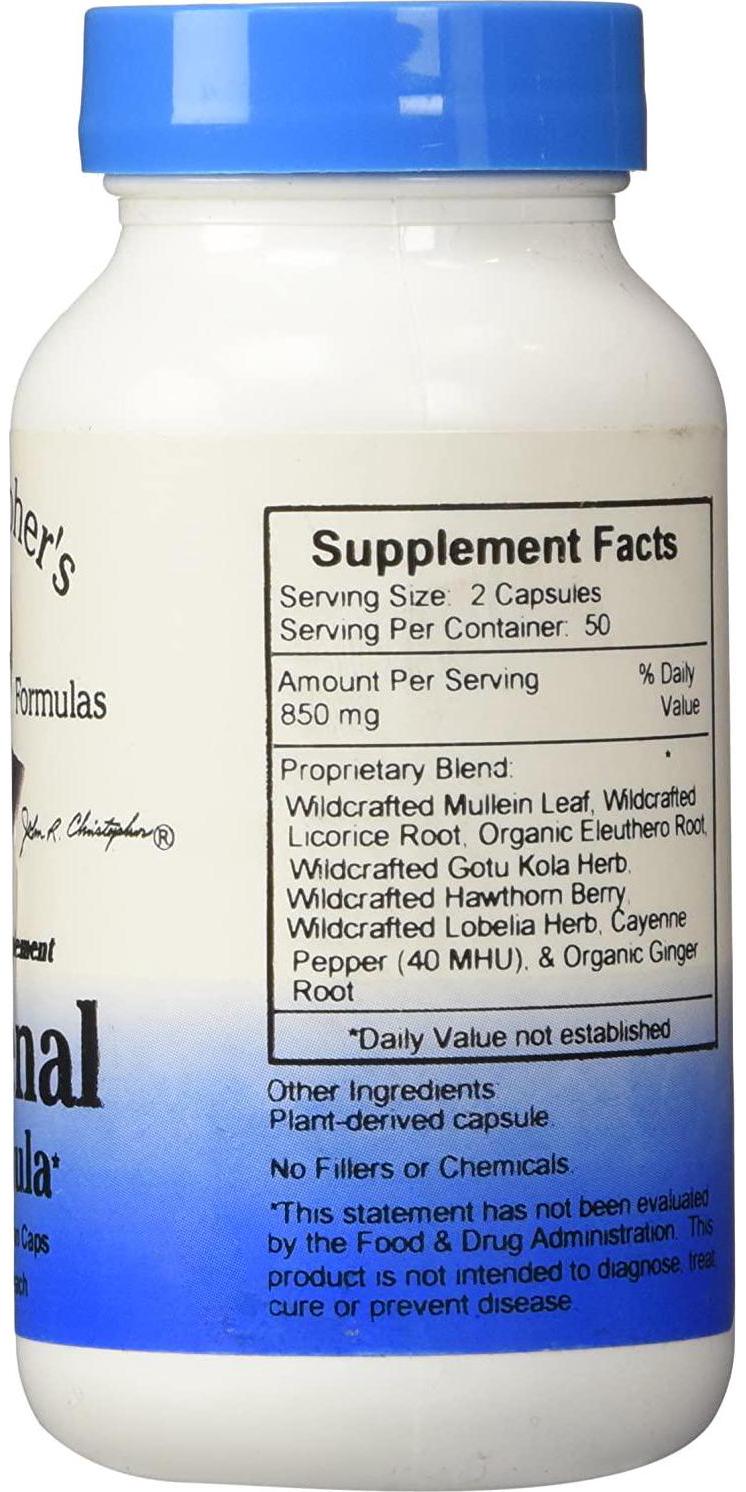 Adrenal Formula Dr. Christopher 100 VCaps