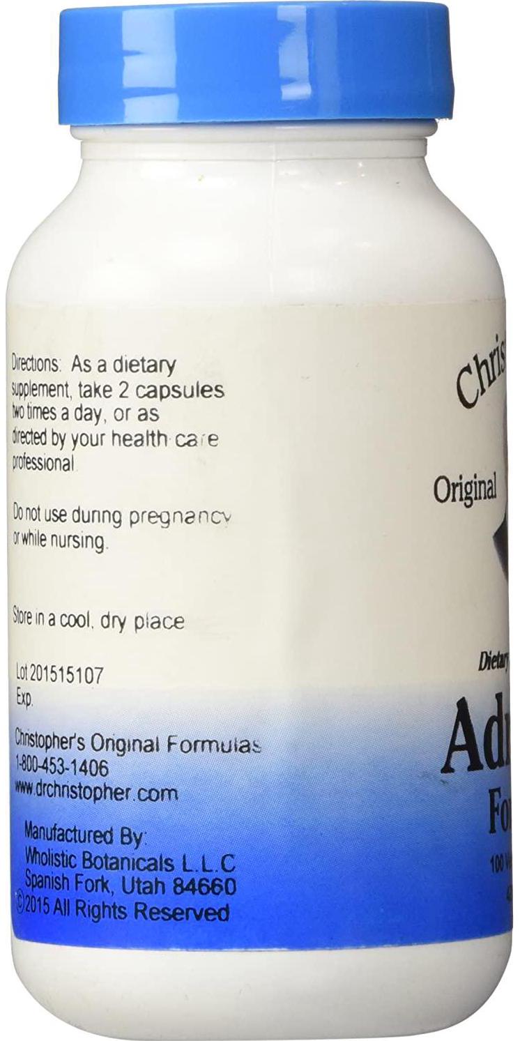 Adrenal Formula Dr. Christopher 100 VCaps