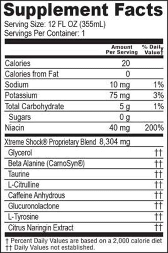 Advance Nutrient Science Xtreme Shock Mountain Burst