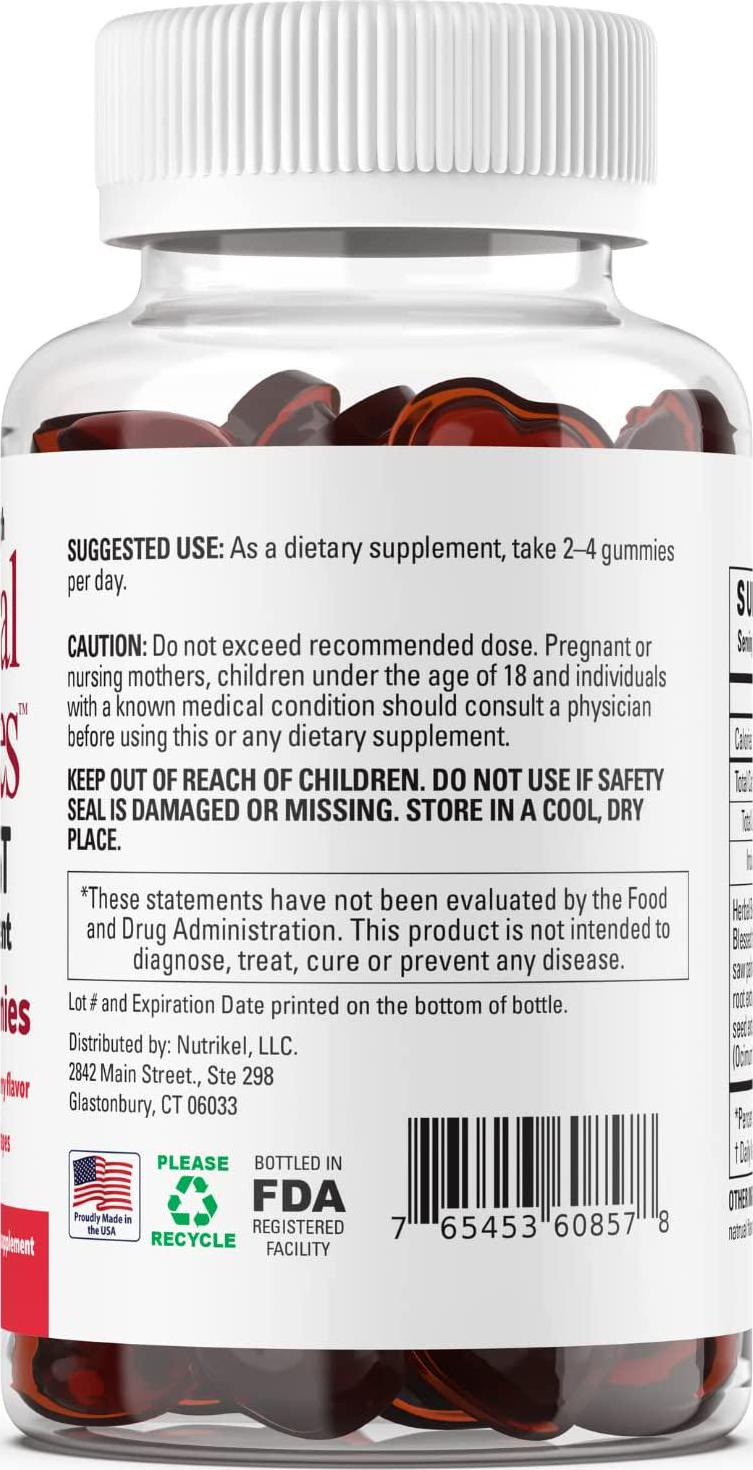 Advanced Breast Gummies, Natural Curves Breast Firming and Lifting