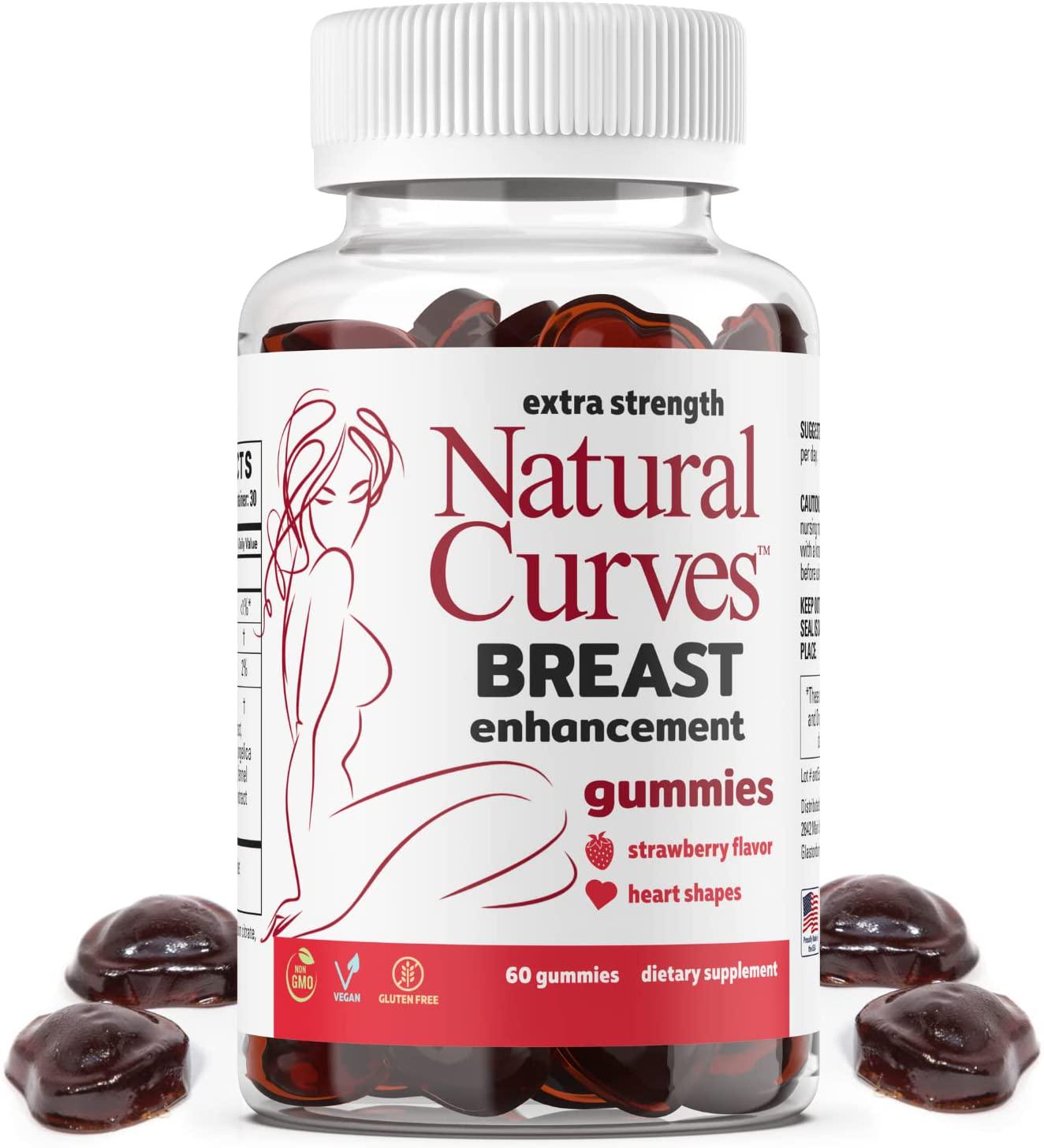Advanced Breast Gummies, Natural Curves Breast Firming and Lifting