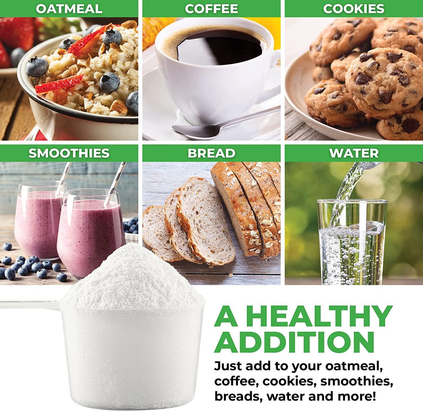 Advanced Hydrolyzed Collagen Peptides - Unflavored Protein Powder - Mixes Into Drinks and Food - Pasture Raised, Grass Fed - for Paleo and Keto; Joints and Bones - 41 Servings Collegen - by ForestLeaf