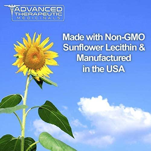 Advanced Liposomal Glutathione Supplement | 4 oz 500mg | Organic Nano Glutathione Liposomal Liquid | L-Glutathione Reduced Liposomes by Advanced Therapeutic Medicinals - No Soy, Non GMO, Vegan, USA