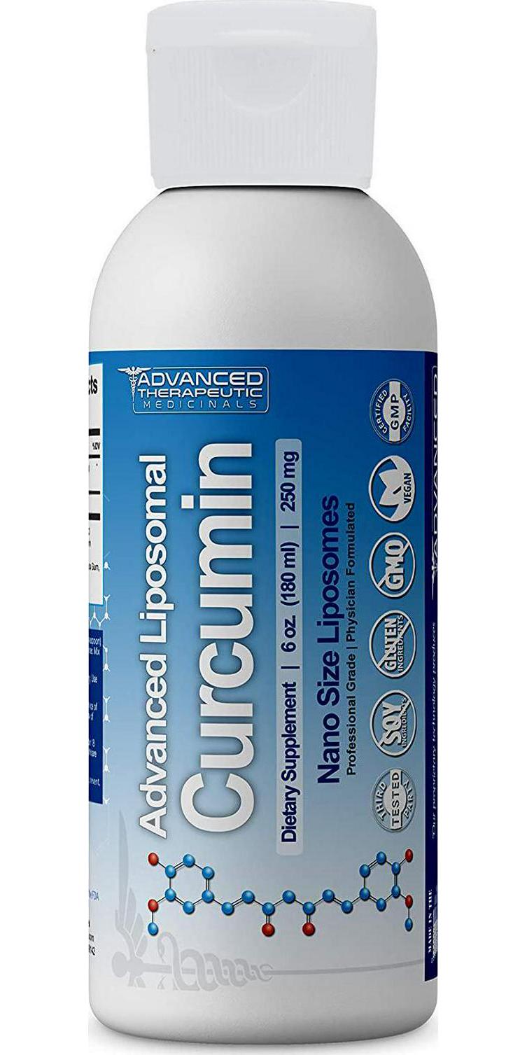 Advanced Liposomal Turmeric Curcumin 6 oz - Best Tumeric Supplements