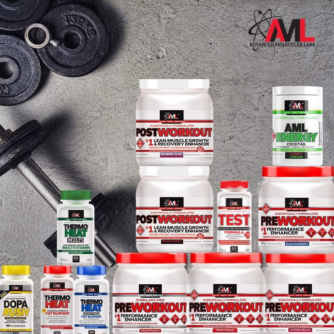 Advanced Molecular Labs - Thermo Heat Protein, Fat Burning Protein, for Low-Calorie and Low-Carb Keto Diets, Vanilla Cream, 20 oz