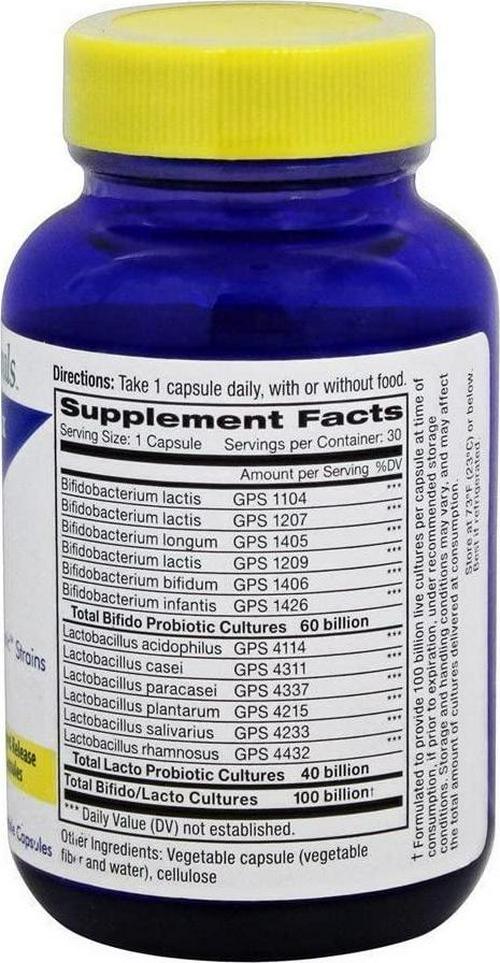 Advanced Naturals Ultimate Floramax Advanced Care 100 Billion Caps, 30 Count