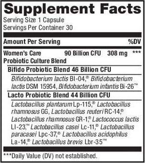 Advanced Naturals Ultimate Floramax Total Woman Care 90 Billion Caps, 30 Count