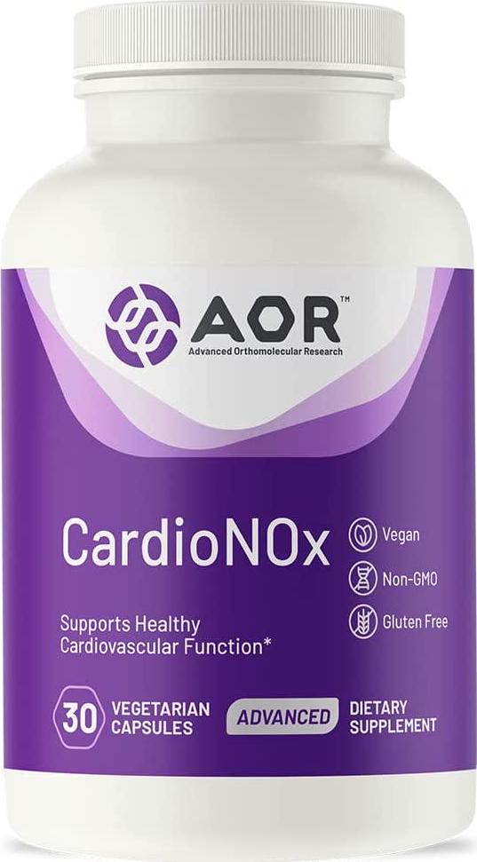 Advanced Orthomolecular Research AOR Cardio Nox 30 Vegan Capsules