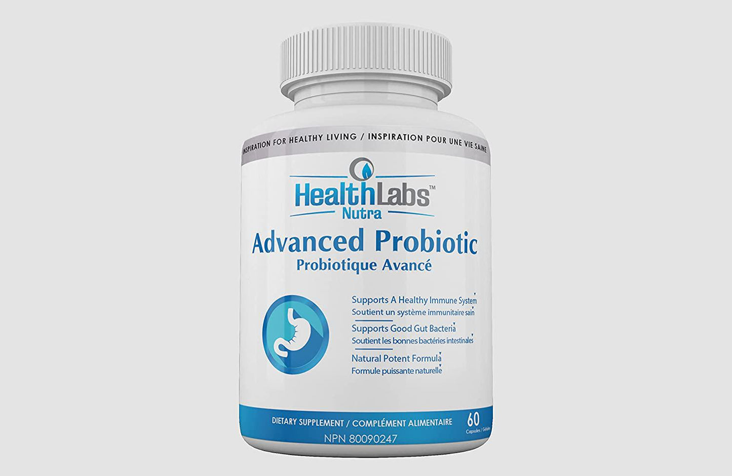 Advanced Probiotic Extra Strength Supplement for a Healthy Immune System, Restores Good Bacteria, Relieves Leaky Gut, Nausea, Indigestion, Irritable Bowel Syndrome