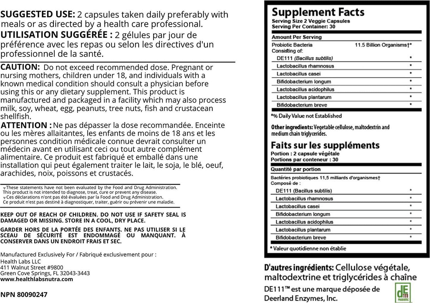 Advanced Probiotic Extra Strength Supplement for a Healthy Immune System, Restores Good Bacteria, Relieves Leaky Gut, Nausea, Indigestion, Irritable Bowel Syndrome