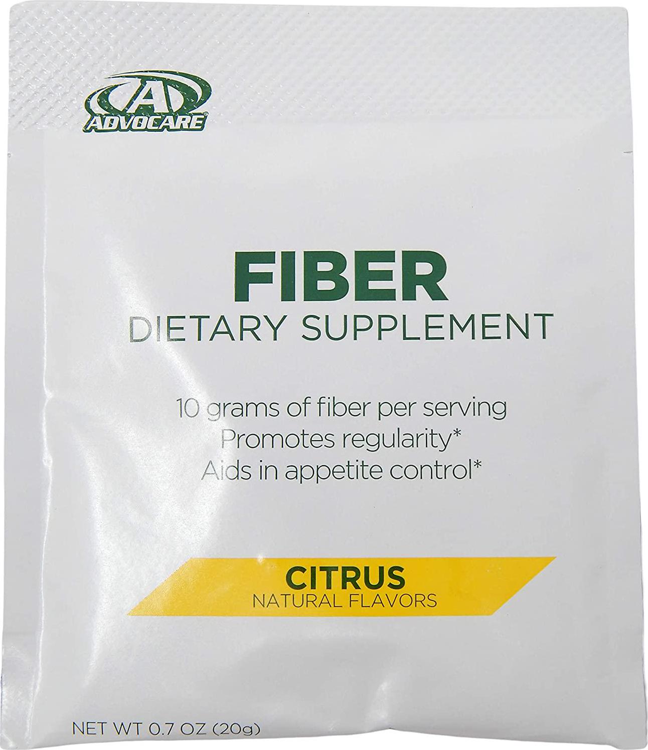 AdvoCare Fiber CITRUS, 10 pouches .7oz each
