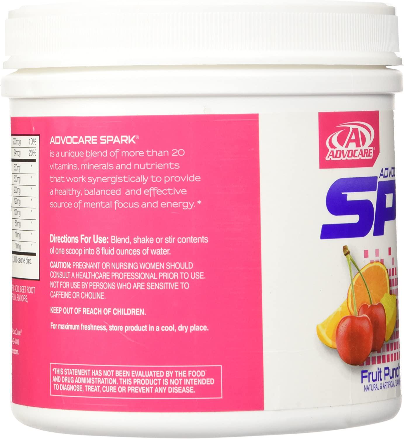 AdvoCare Spark Canister (Fruit Punch), 10.5 Ounce