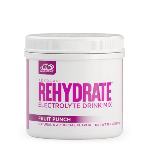 Advocare Rehydrate Electrolyte Replacement Drink Mix Fruit Punch 12.7 oz