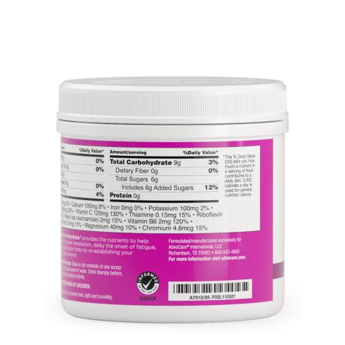 Advocare Rehydrate Electrolyte Replacement Drink Mix Fruit Punch 12.7 oz