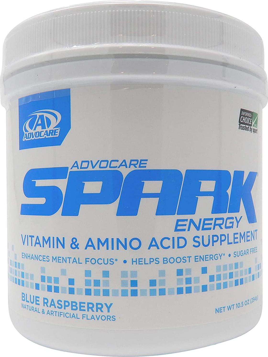 Advocare Spark Blue Raspberry Energy Formula (42 Serving)