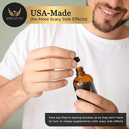 African Fly - All Natural Vegan Supplement for Men (& Women) 40, 50, 60 Plus Years Old (Also Pre Or Post Workout)