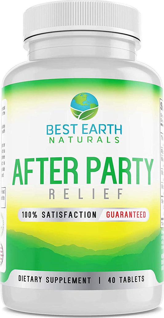 After Party - with B Vitamins, Guarana Seed Extract, L-tyrosine and More for Better Mornings - 40 Count
