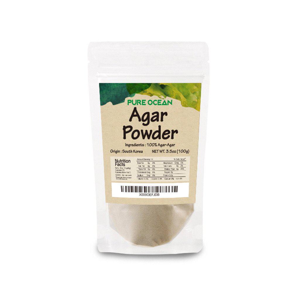 Agar Powder 100g(3.53oz) Vegetable Gelatin Dietary Fiber