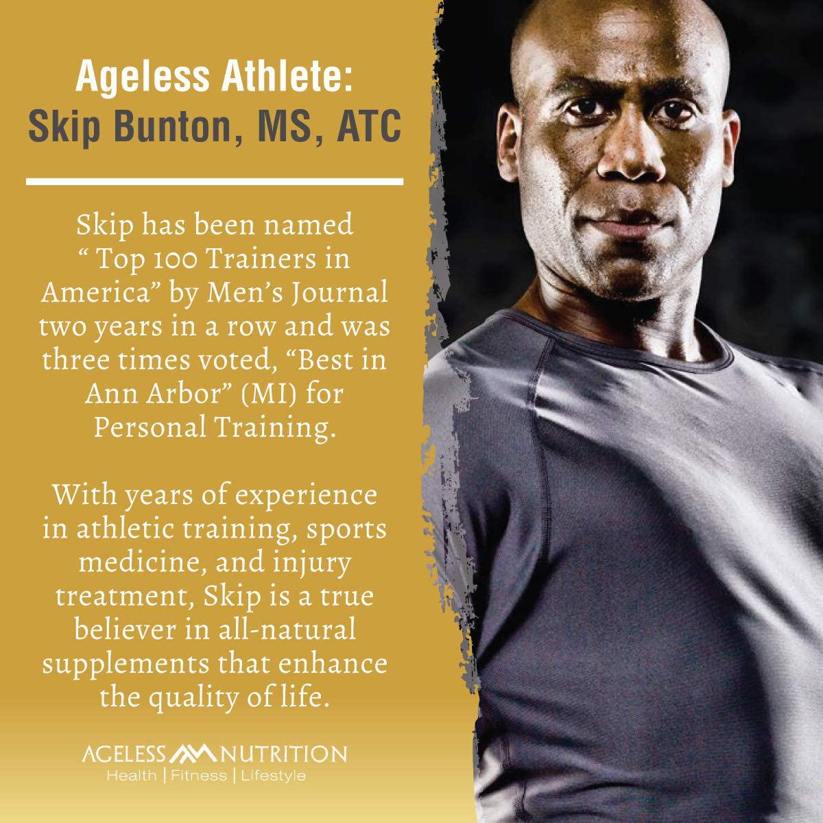 AgelessHAIR - Premium Hair Growth Formula for Healthier, Stronger, Shinier Hair - All Natural Supplements Including Biotin, Collagen, Vitamin A, Horsetail Leaf Extract - 60 Veggie Capsules