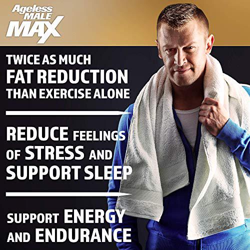 Ageless Male Max Total Testosterone Booster and Ruby Reds Superfood Supplement - Boost Total Testosterone and Support Overall Health with Powerful Fruit and Vegetable Superfood