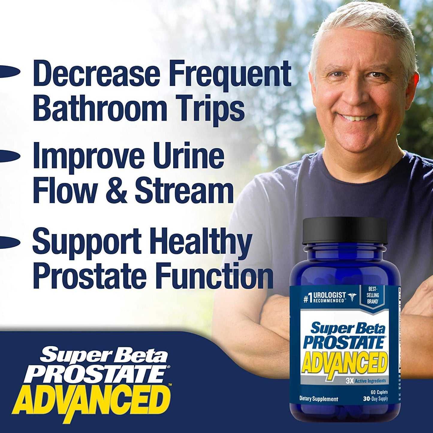 Ageless Male Max Total Testosterone Booster and Super Beta Prostate Advanced Prostate Supplement for Men - Boost Testosterone and Reduce Frequent Nighttime Bathroom Trips. Ultimate Men's Health Package