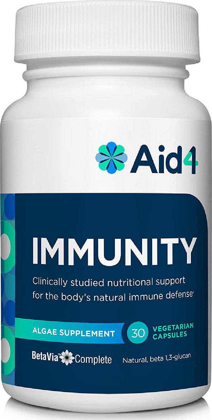 Aid4 Immunity | Superfood Immune Health Support from Algae (Beta 1,3-Glucan)